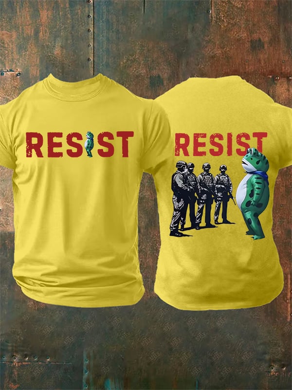 🔥Buy 3 Get 15% Off🔥Men's  Portland Frog Resist  Print T-shirt