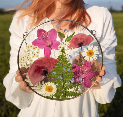 Personalized Birth Flower Family Bouquet Pendant, Mother's Day Gift
