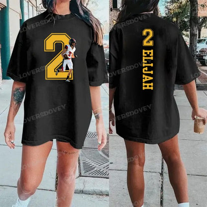 Custom Family Photo Sport T-Shirt - For Sport Lover