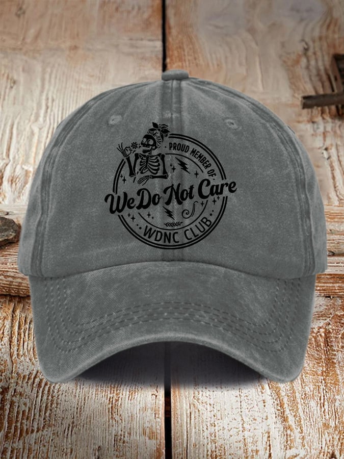 🔥Buy 3 Get 15% Off🔥Retro Funny Proud Member Of WDNC Club Menopause Perimenopause Print Baseball Cap