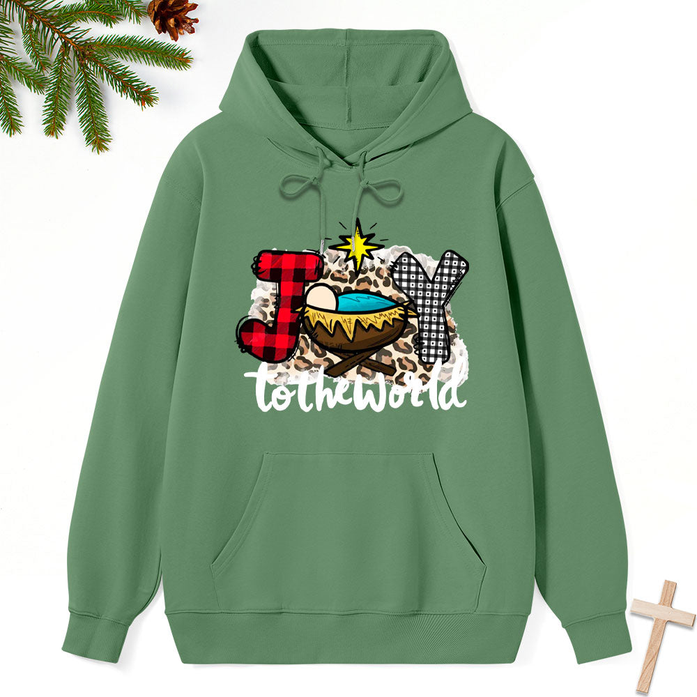 Joy To The World Classic Christian Hoodie