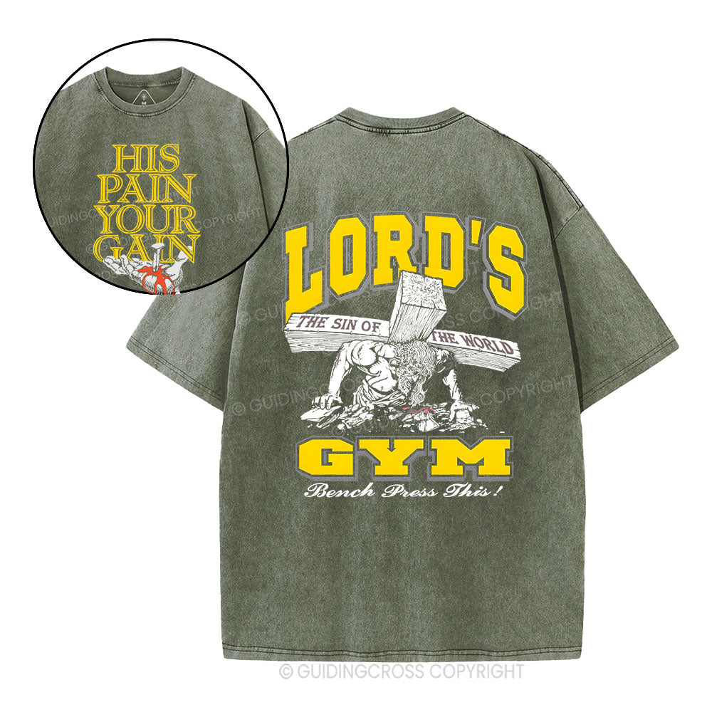 Lord's Gym Christian Washed T-Shirt