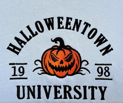 Custom Embroidered Halloween town Est 1998 Sweatshirt | Halloween town University Gift