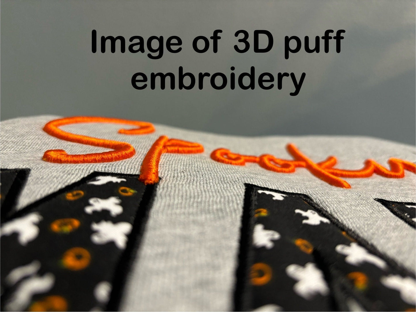 Custom Embroidered Halloween Spooky MAMA Sweatshirt for Halloween | Halloween Gift