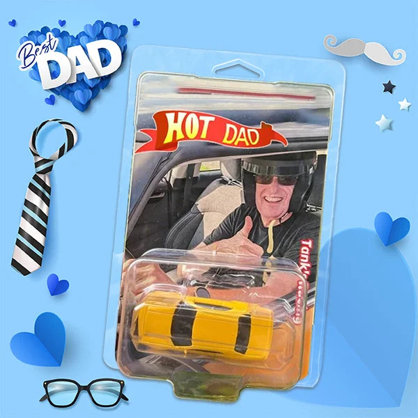 DADWheels Hero: Build Dad's Dream Car with Your Family Photo Inside