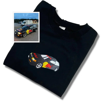 Customized Car Embroidered Hoodies