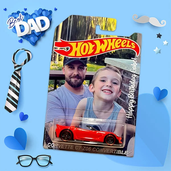 DADWheels Hero: Build Dad's Dream Car with Your Family Photo Inside