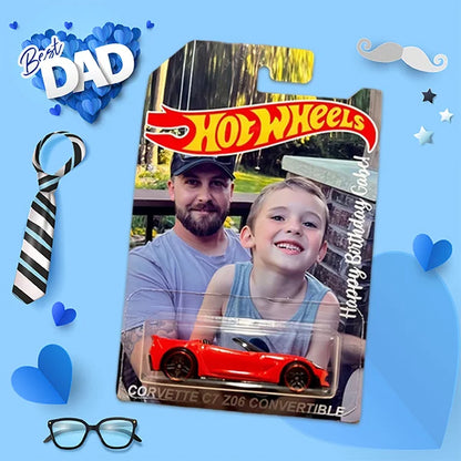DADWheels Hero: Build Dad's Dream Car with Your Family Photo Inside