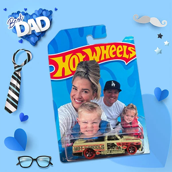 DADWheels Hero: Build Dad's Dream Car with Your Family Photo Inside