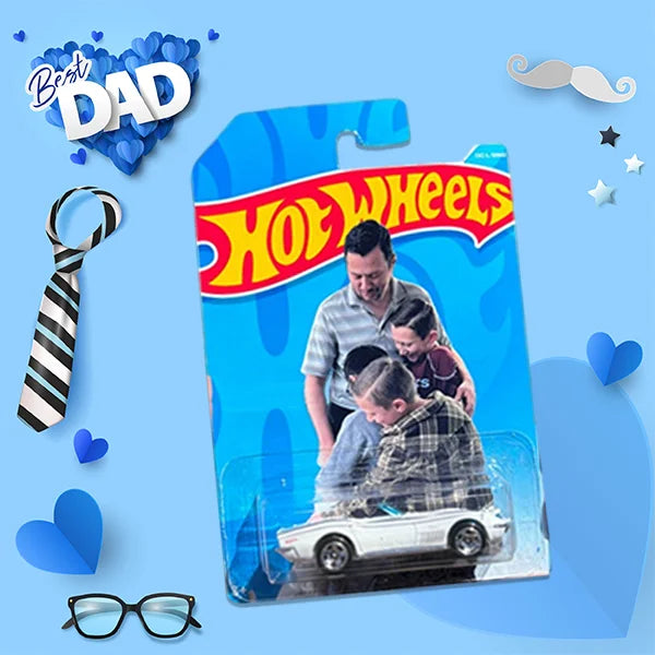 DADWheels Hero: Build Dad's Dream Car with Your Family Photo Inside