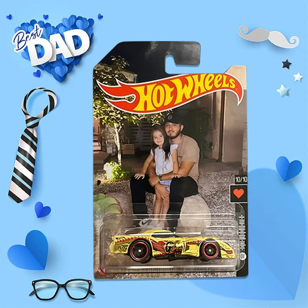 DADWheels Hero: Build Dad's Dream Car with Your Family Photo Inside
