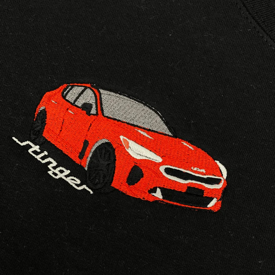 Custom Car/Motorcycle Embroidered Hoodie Tee Sweatshirt