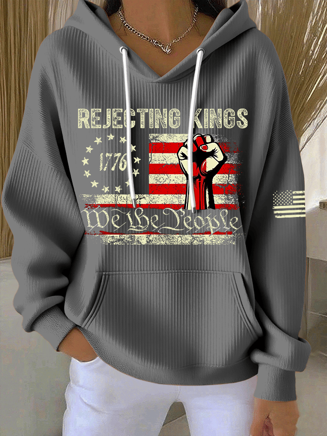 🔥Buy 3 Get 15% Off🔥Women's FDT Print Casual Hoodie