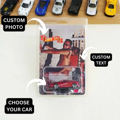 🚗 Personalized Dad's Toy Dream Car Packaging - Gift For Dad🚙