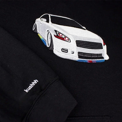 Custom Car Embroidered Crewneck & Hoodies – The Perfect Gift for Dad or Husband!