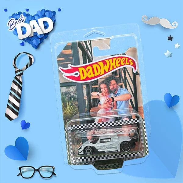 DADWheels Hero: Build Dad's Dream Car with Your Family Photo Inside