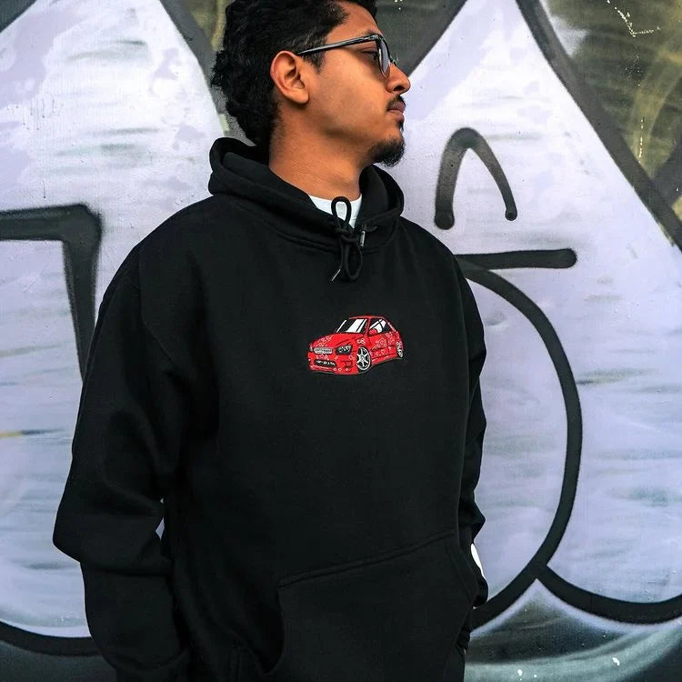 Custom Car Embroidered Crewneck & Hoodies – The Perfect Gift for Dad or Husband!