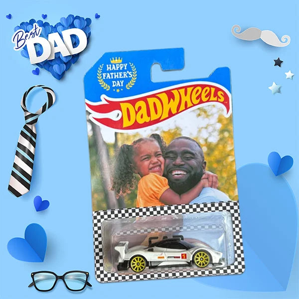 DADWheels Hero: Build Dad's Dream Car with Your Family Photo Inside