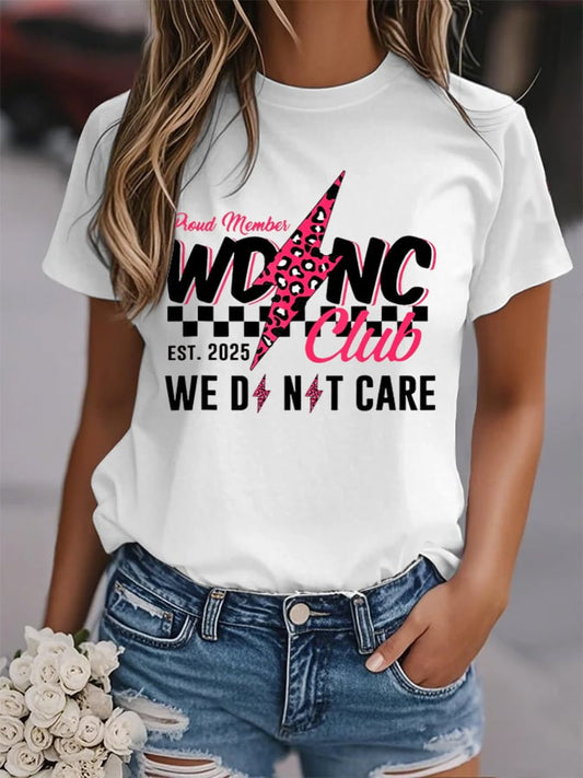 🔥Buy 3 Get 15% Off🔥Women's WDNC Menopause and Perimenopause Print T-Shirt