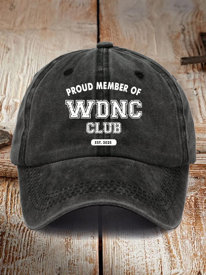 🔥Buy 3 Get 15% Off🔥Retro Proud Member Of WDNC Club Est. 2025 Menopause Perimenopause Print Baseball Cap