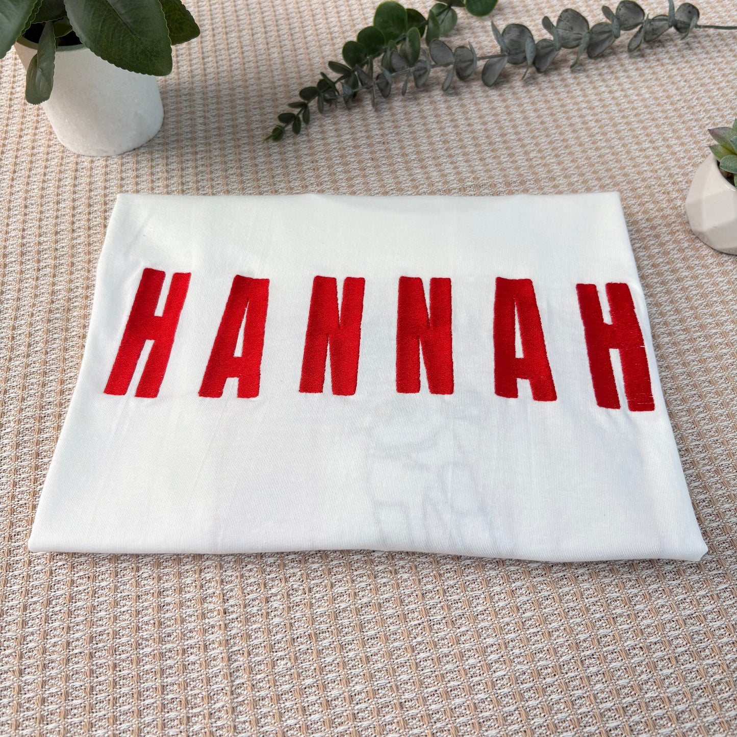 Custom Embroidered Football Sweatshirt – Personalized Game Day Photo & Name Gift for Fans & Teams