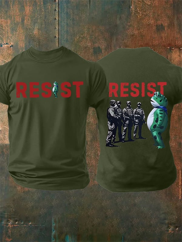 🔥Buy 3 Get 15% Off🔥Men's  Portland Frog Resist  Print T-shirt