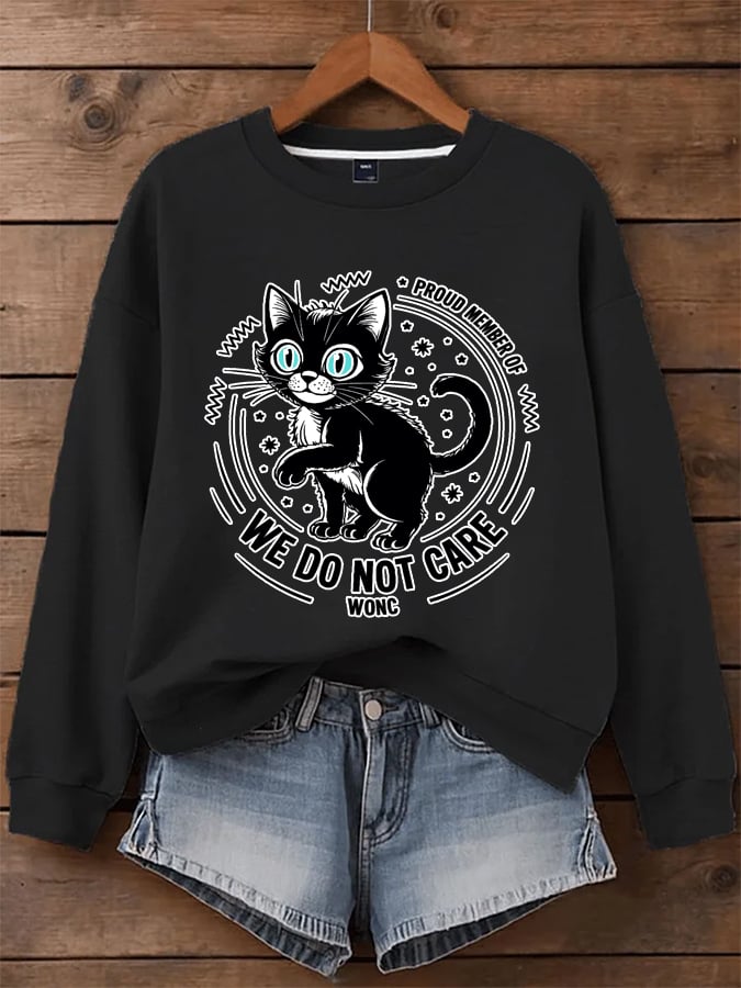 🔥Buy 3 Get 15% Off🔥Women's WDNC Menopause & Perimenopause Printed Sweatshirt