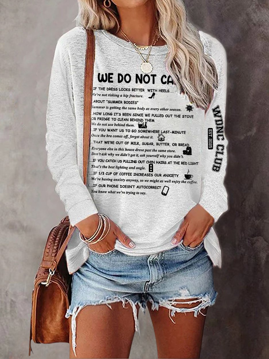 🔥Buy 3 Get 15% Off🔥Retro Funny WDNC Club Menopause Perimenopause Print T-Shirt