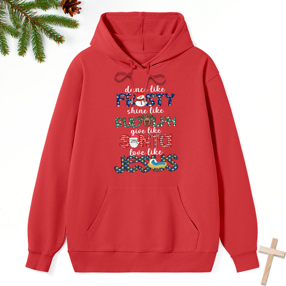 Dance Like Frosty Classic Christian Hoodie