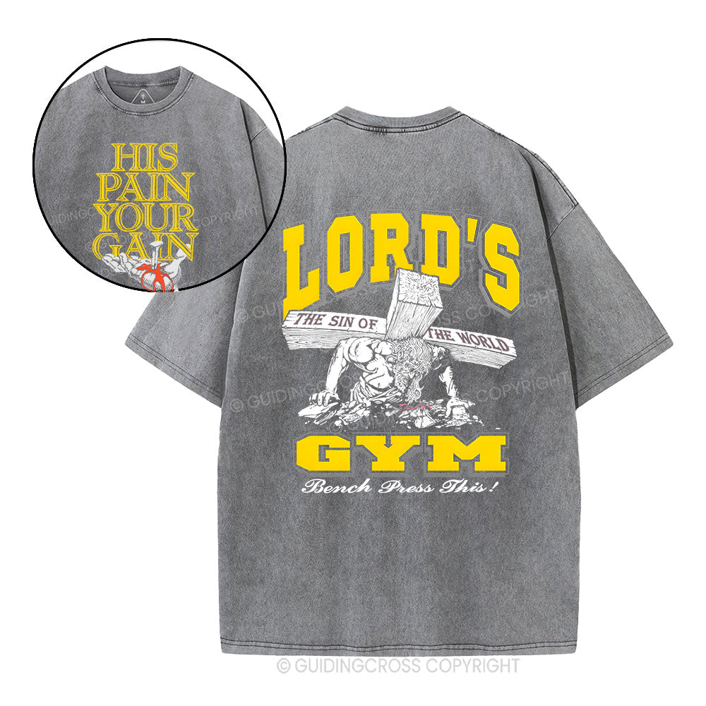 Lord's Gym Christian Washed T-Shirt