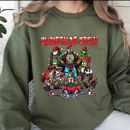 Custom Embroidered Christmas Movie Character Sweatshirt