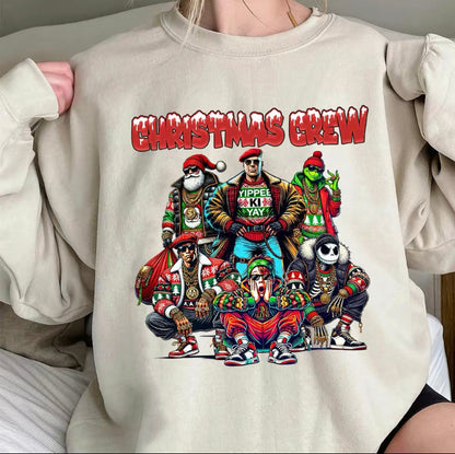 Custom Embroidered Christmas Movie Character Sweatshirt
