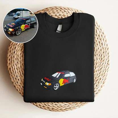 Customized Car Embroidered Hoodies