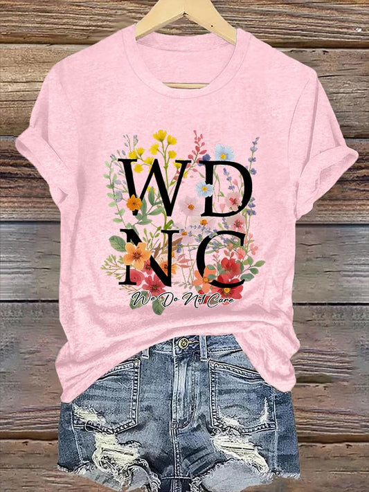 🔥Buy 3 Get 15% Off🔥Retro Funny WDNC Menopause Perimenopause Print T-Shirt