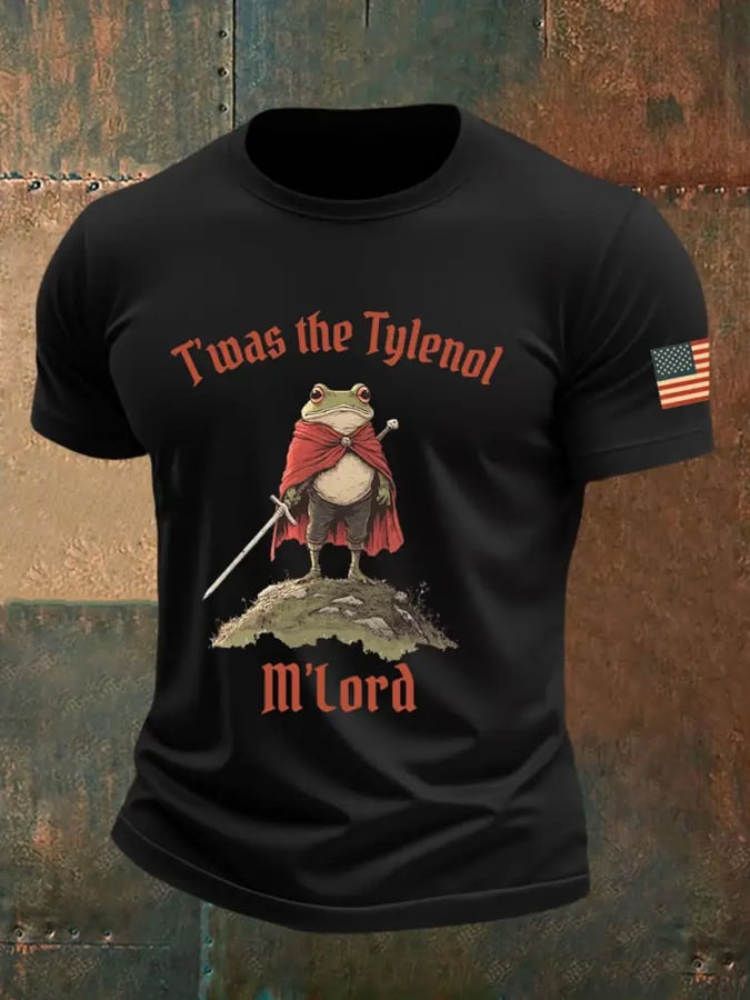 🔥Buy 3 Get 15% Off🔥Men's casual basic moral radicalization justice frog resistance T-shirt