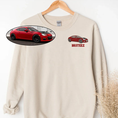 Customized Car Embroidered Hoodies