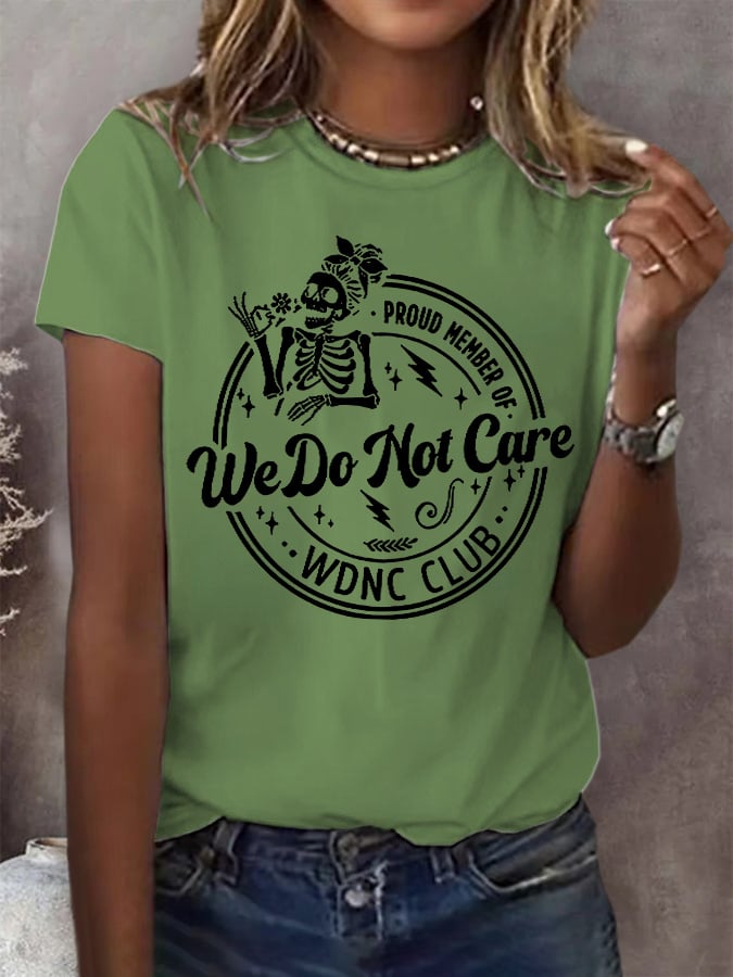 🔥Buy 3 Get 15% Off🔥Retro Funny Proud Member Of WDNC Club Menopause Perimenopause Print T-Shirt