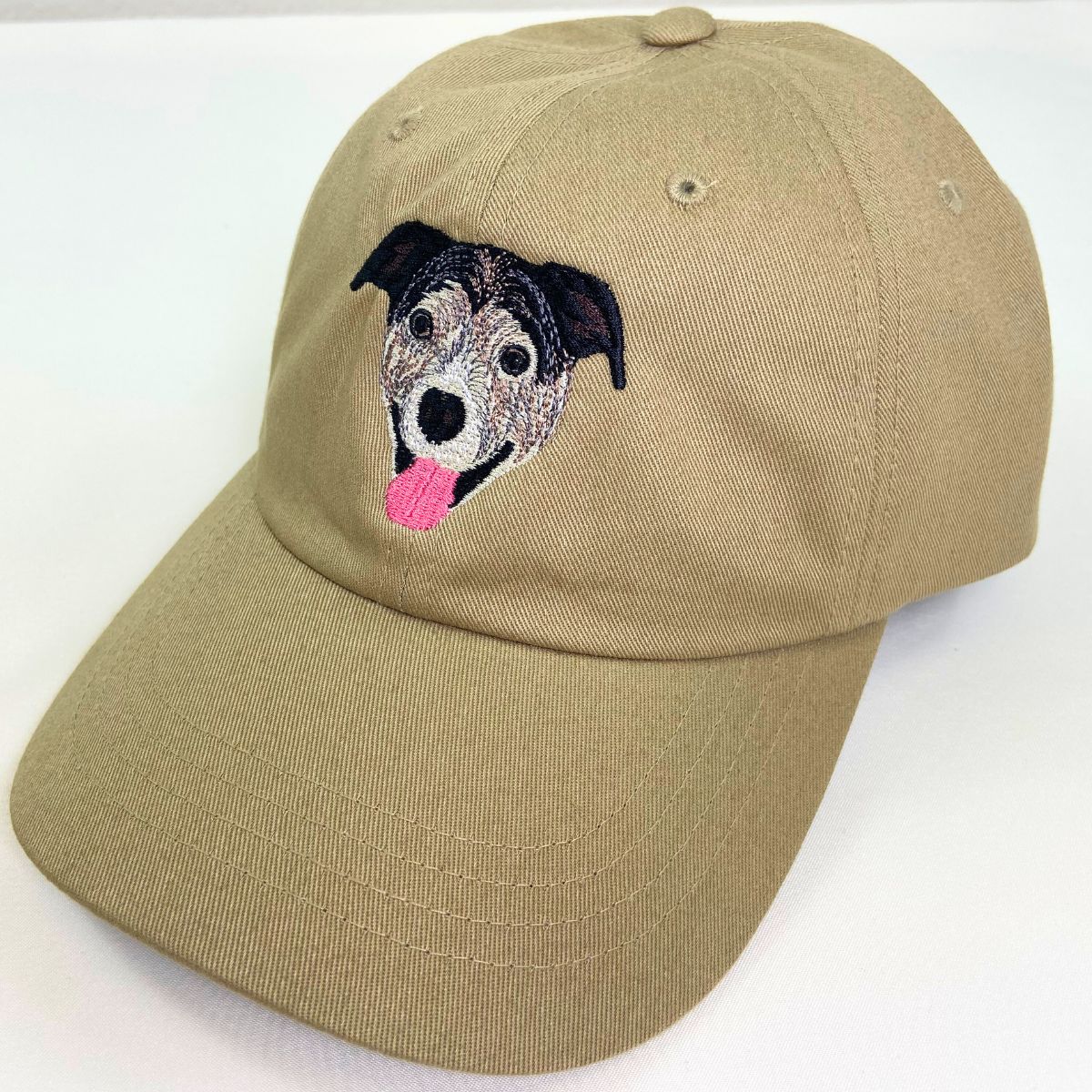 Custom Full-Color Cat Photo Embroidered Hat | Gift For Pet Lovers
