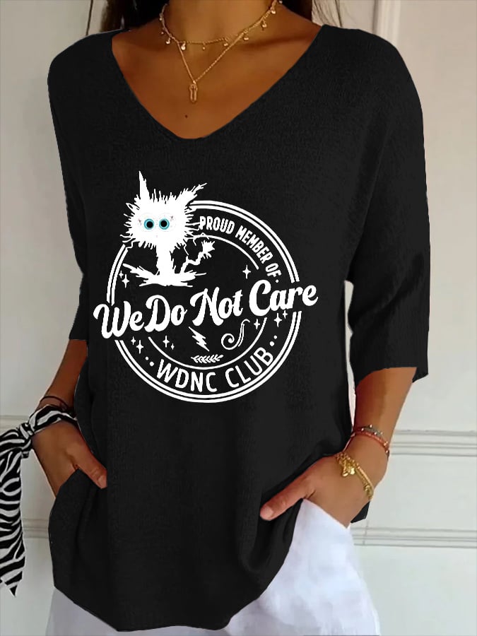 🔥Buy 3 Get 15% Off🔥Retro Funny Proud Member Of WDNC Club Menopause Perimenopause Printed T-Shirt