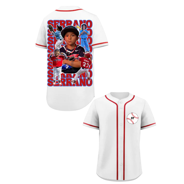 Custom Sports Jersey - Perfect Gift for Athletes & Fans