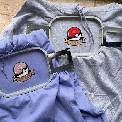I Choose You Embroidered Sweatshirt