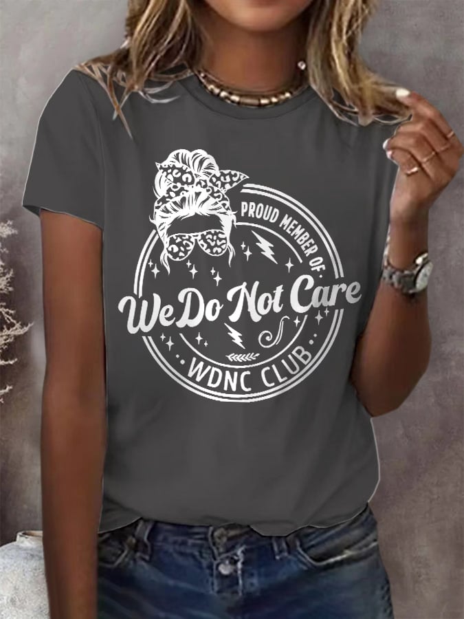 🔥Buy 3 Get 15% Off🔥Retro Proud Member Of WDNC Club Print T-Shirt
