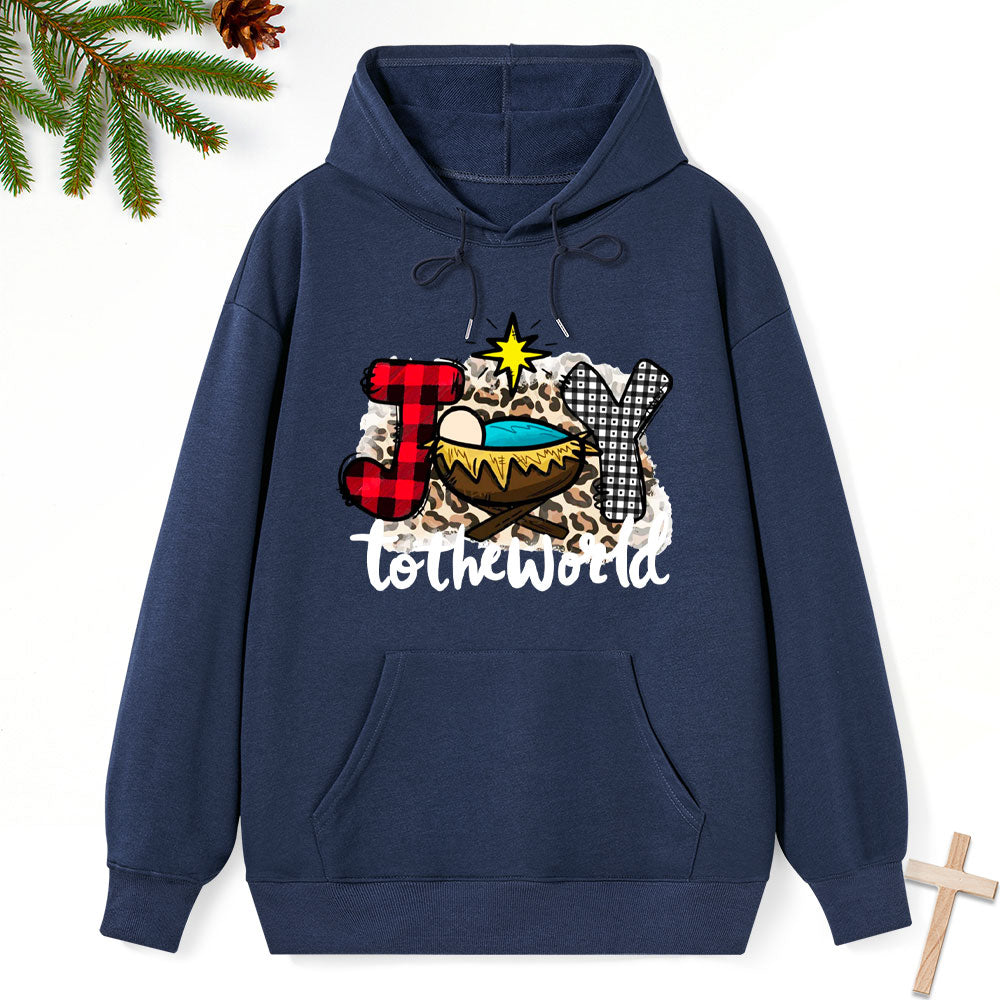 Joy To The World Classic Christian Hoodie