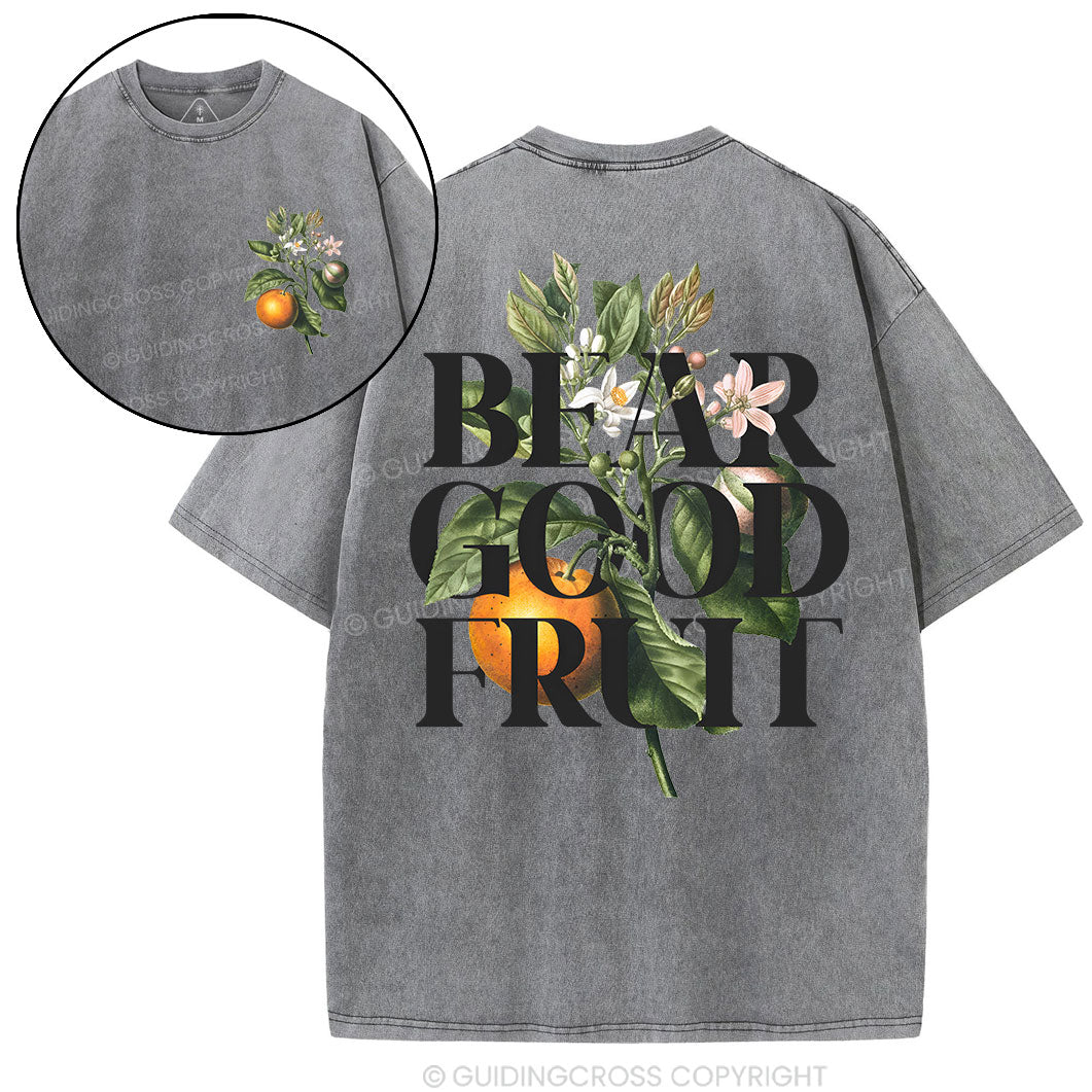 Bear Good Fruit Washed T-Shirt