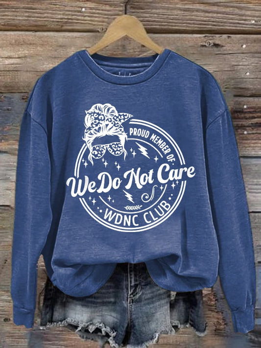 🔥Buy 3 Get 15% Off🔥Retro Funny Proud Member Of WDNC Print Sweatshirt