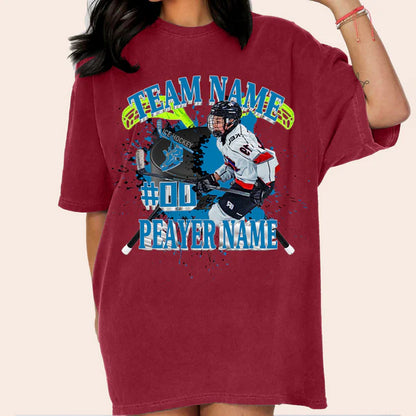 Baseball/Football/Soccer/Softball/Hockey Shirt Personalized Photo Shirt Custom Sports Mom Football Season Ball