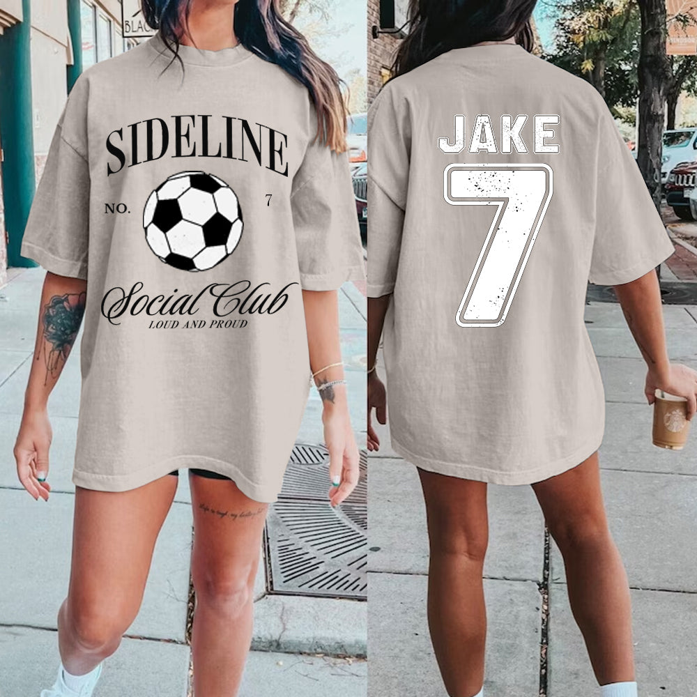 Custom Baseball/Softball/Football/Soccer/Hockey Mom Shirt, Mom Baseball/Softball/Football/Soccer Tee, Sports Mom Tee,Custom Comfort Colors Tee