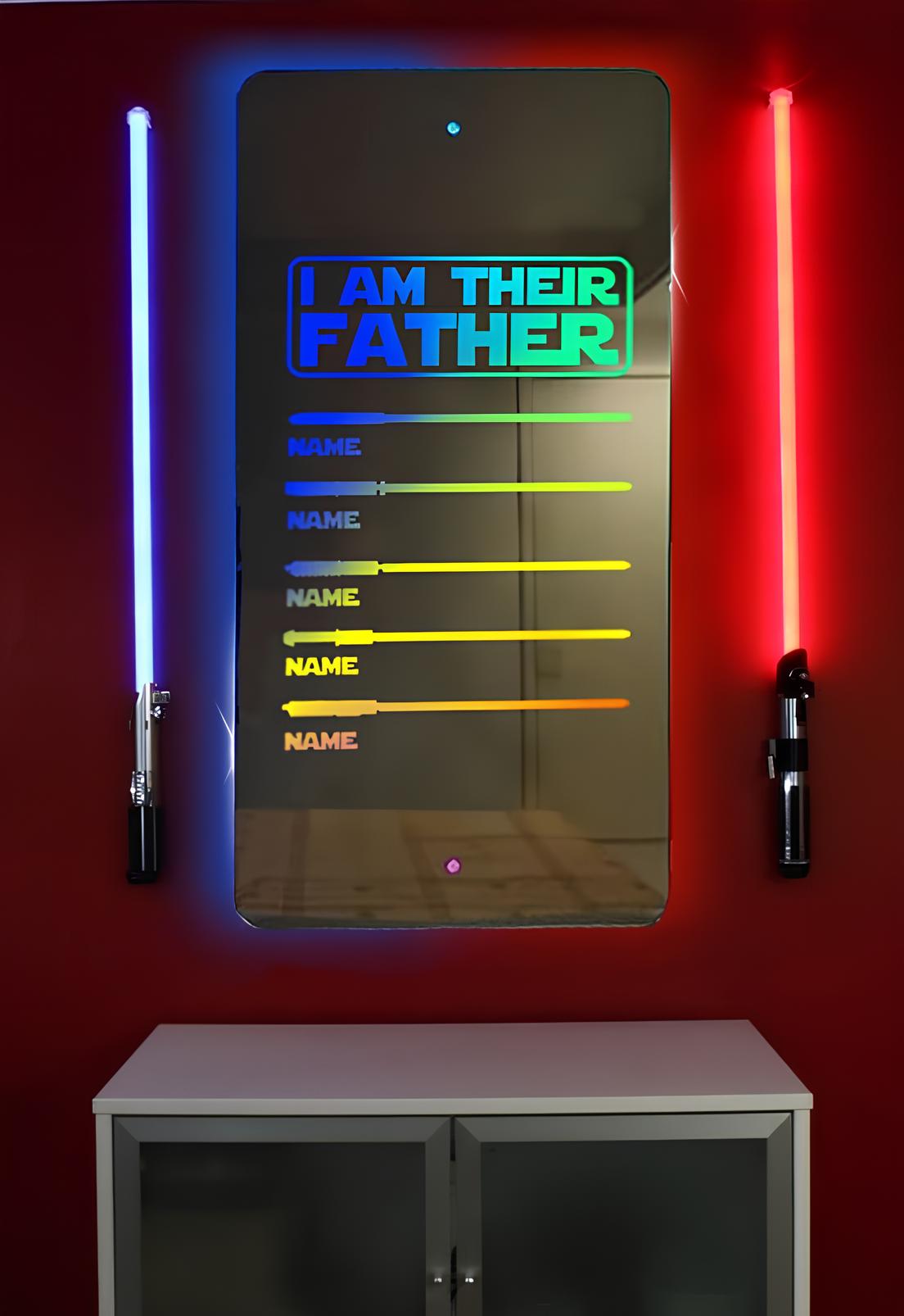 🔥2025 Father's Day Hot Sale🔥DAD's Lightsaber Mirror Lamp