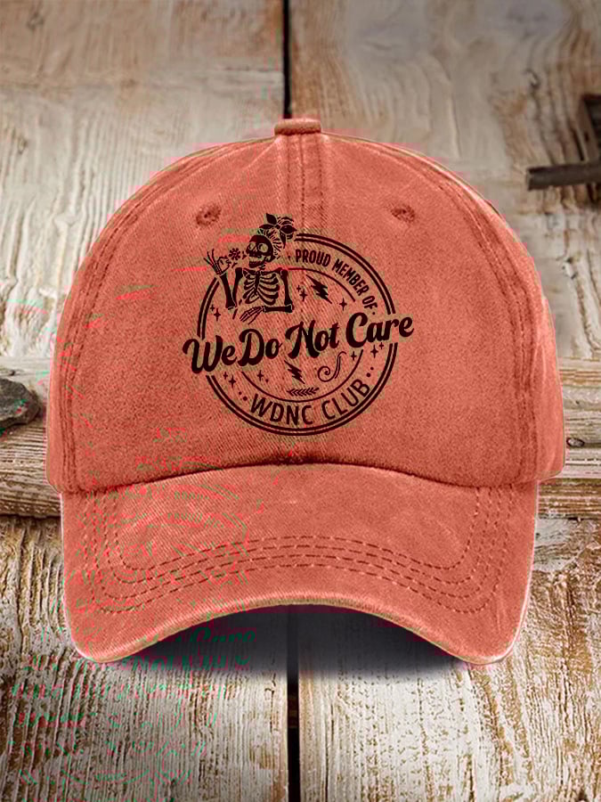 🔥Buy 3 Get 15% Off🔥Retro Funny Proud Member Of WDNC Club Menopause Perimenopause Print Baseball Cap