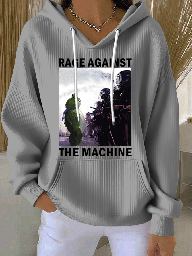 🔥Buy 3 Get 15% Off🔥Women's FDT Print Casual Hoodie